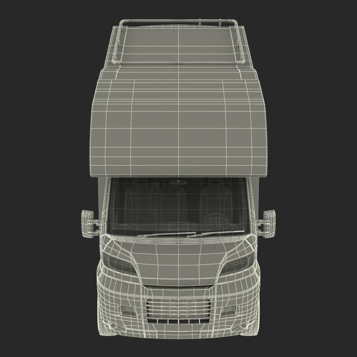 Motorhome Generic Rigged 3D model