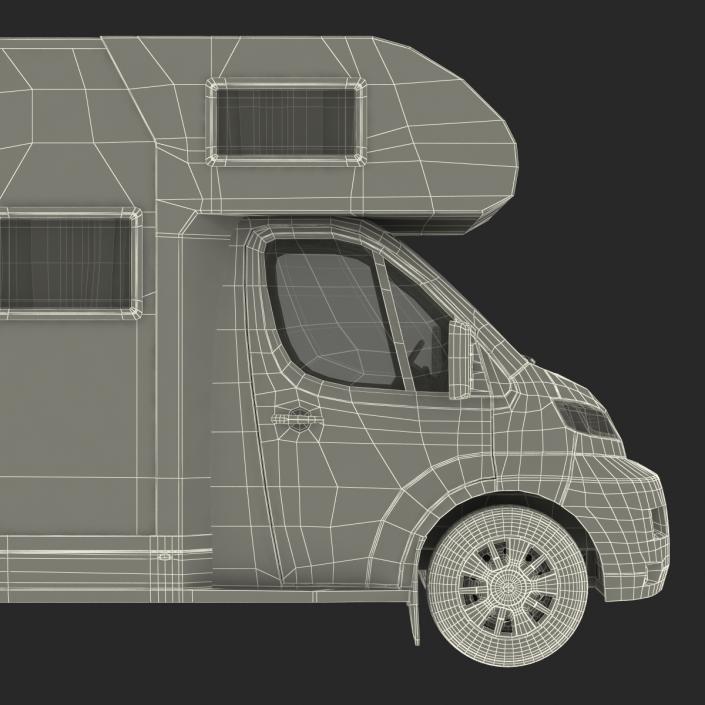 Motorhome Generic Rigged 3D model