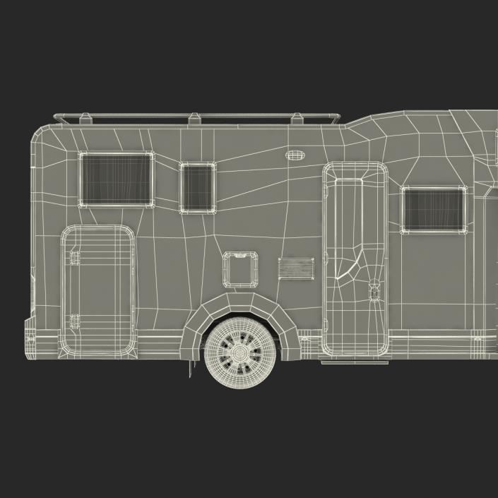 Motorhome Generic Rigged 3D model