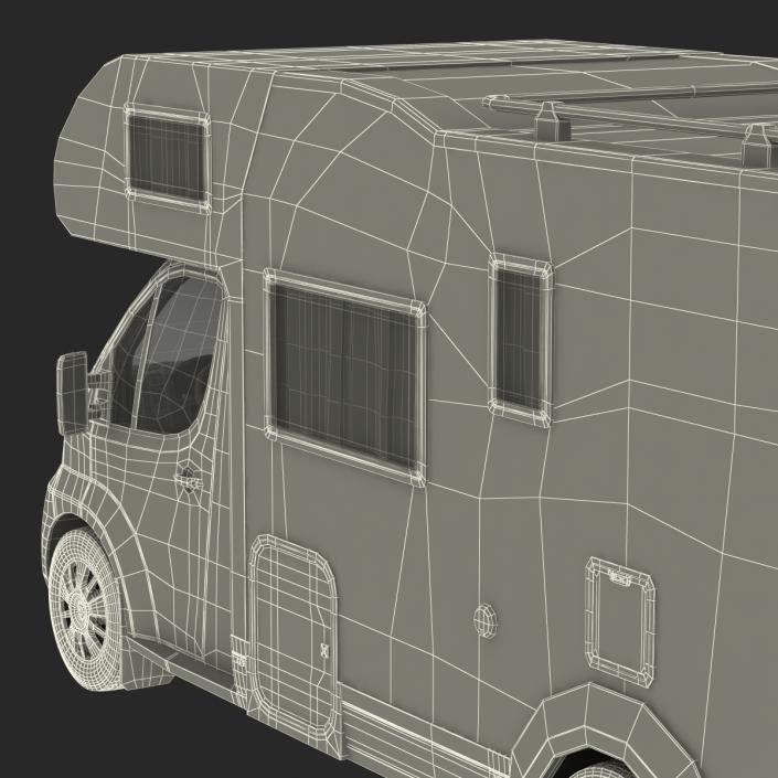 Motorhome Generic Rigged 3D model