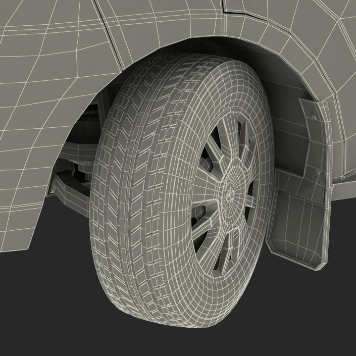 Motorhome Generic Rigged 3D model