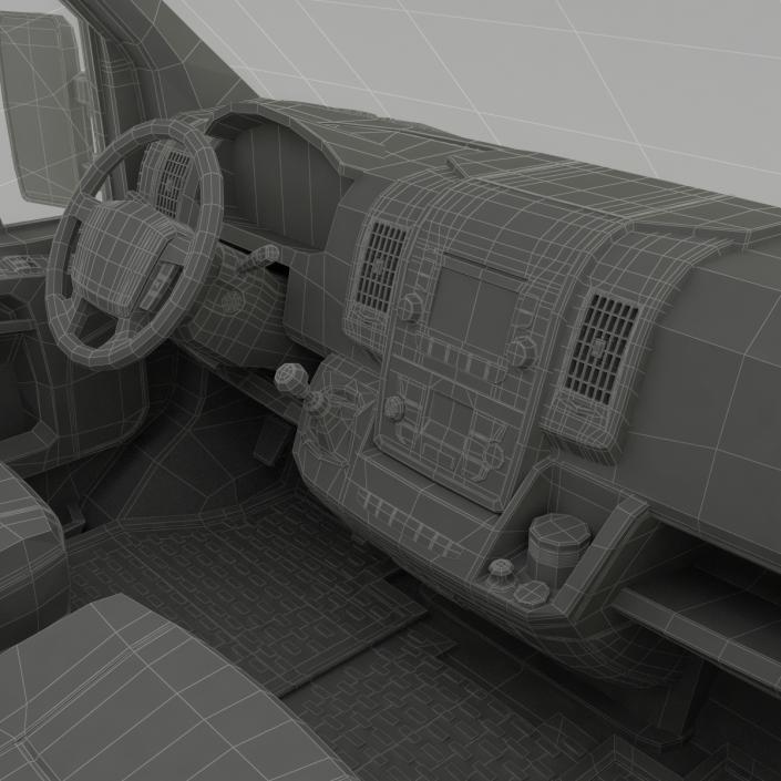 Motorhome Generic Rigged 3D model