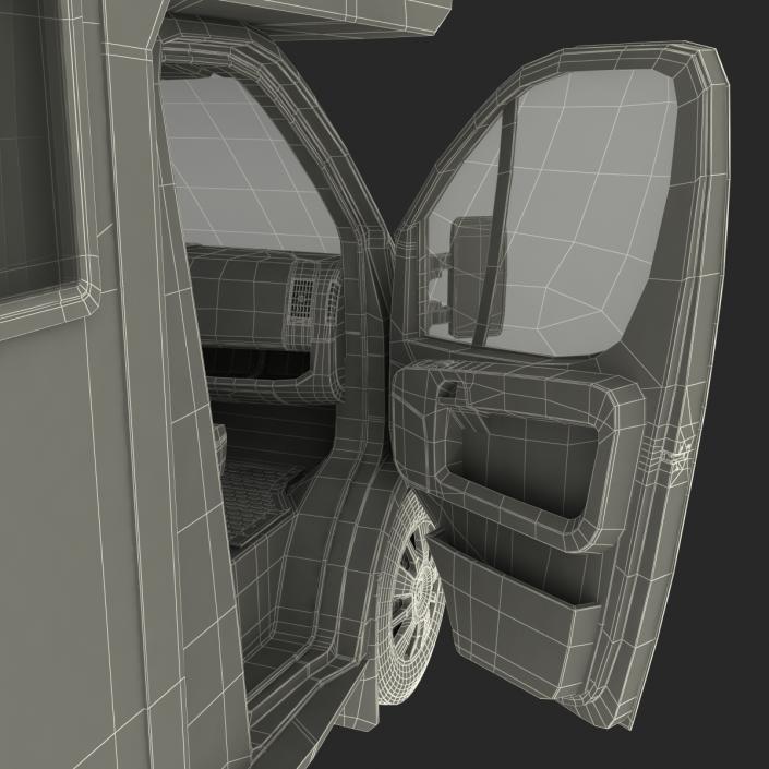 Motorhome Generic Rigged 3D model