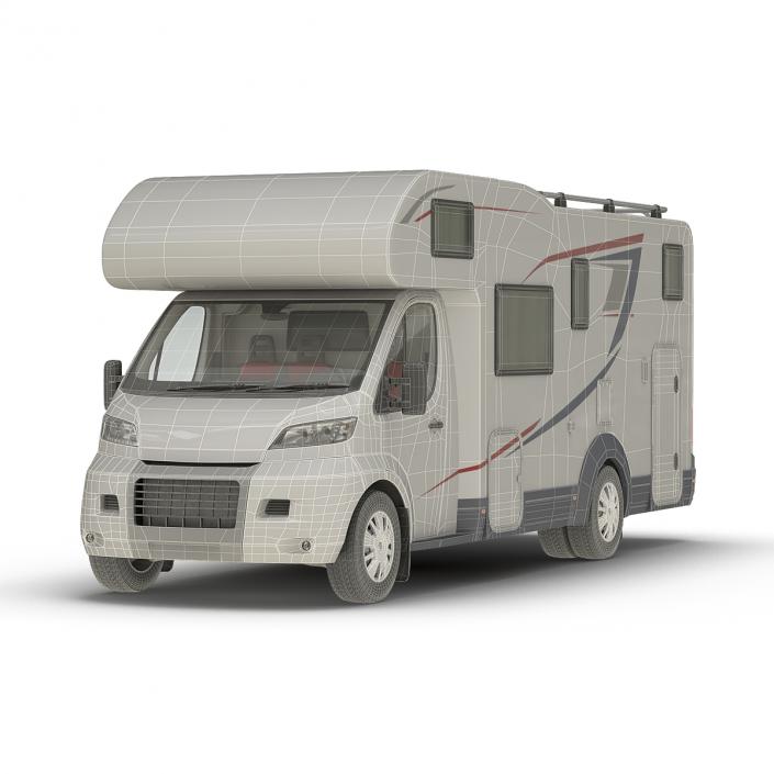 3D Motorhome Generic Simple Interior model