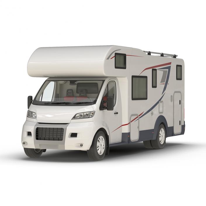 3D Motorhome Generic Simple Interior model