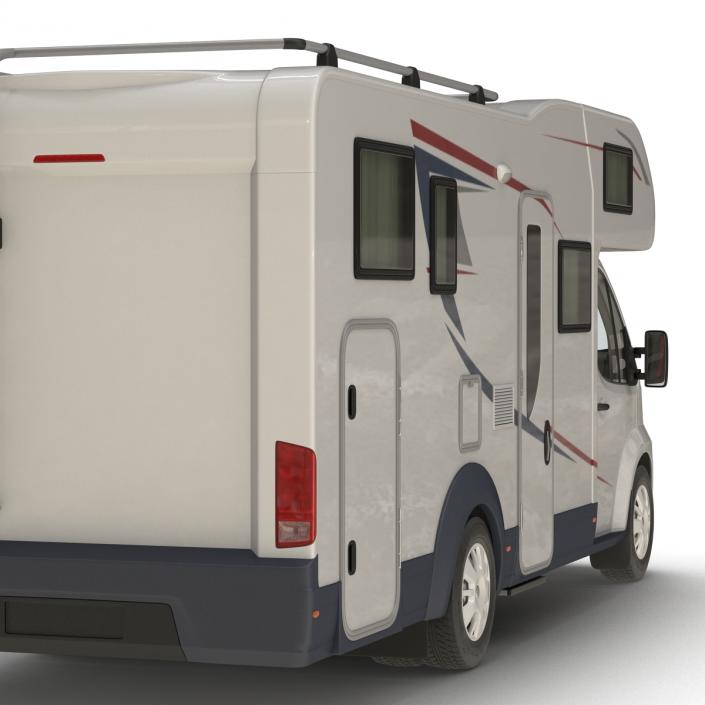 3D Motorhome Generic Simple Interior model