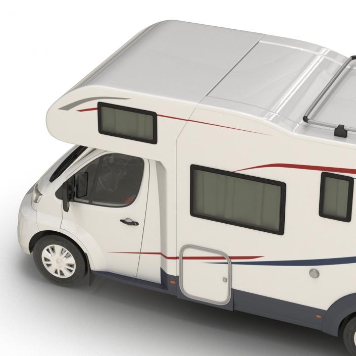 3D Motorhome Generic Simple Interior model