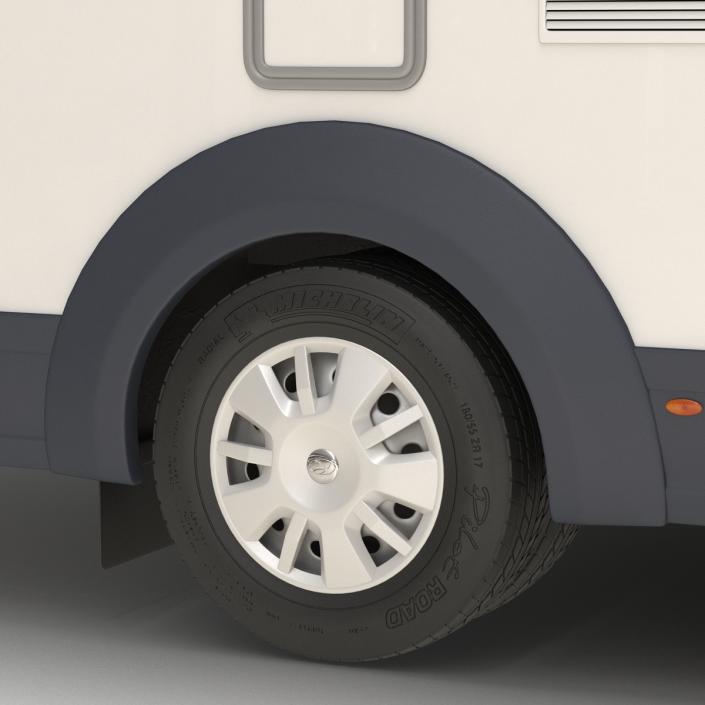 3D Motorhome Generic Simple Interior model