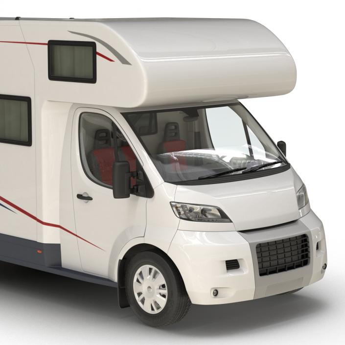 3D Motorhome Generic Simple Interior model