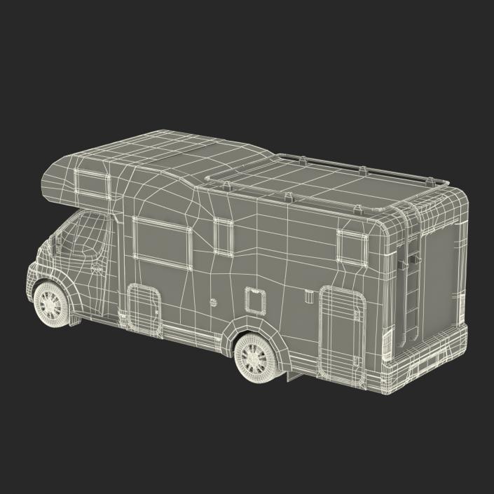 3D Motorhome Generic Simple Interior model