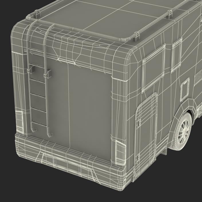 3D Motorhome Generic Simple Interior model