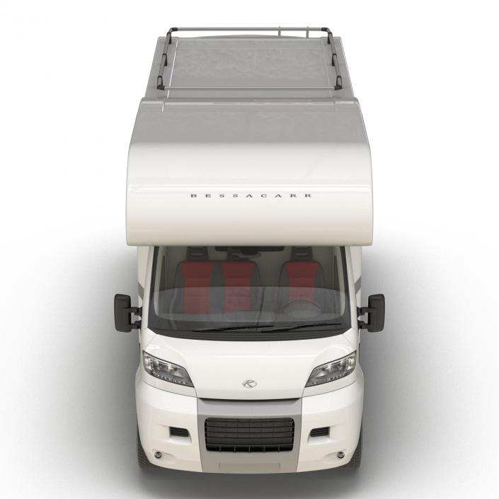 3D Tag Axle Motorhome Simple Interior 2