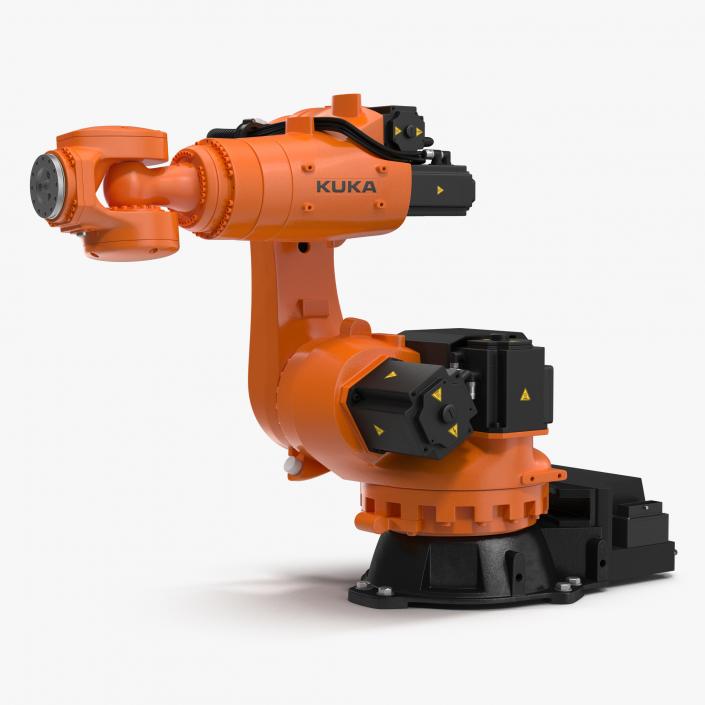 3D Kuka Robot KR QUANTEC Nano