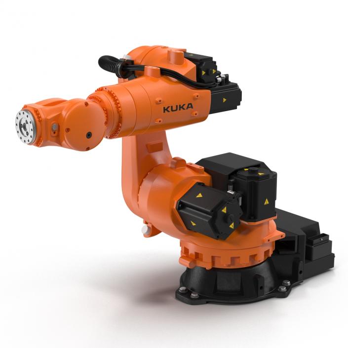 3D Kuka Robot KR QUANTEC Nano