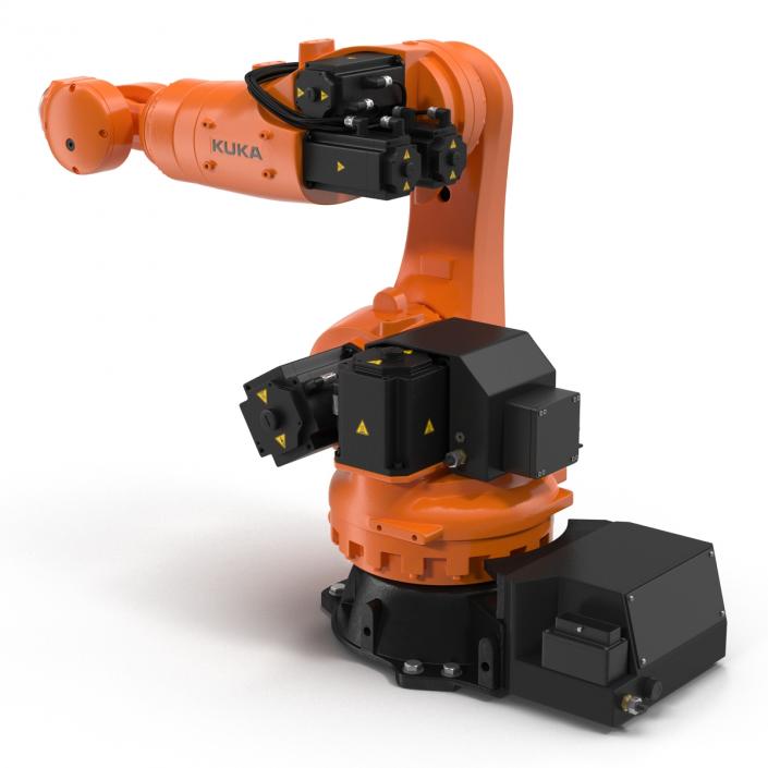 3D Kuka Robot KR QUANTEC Nano