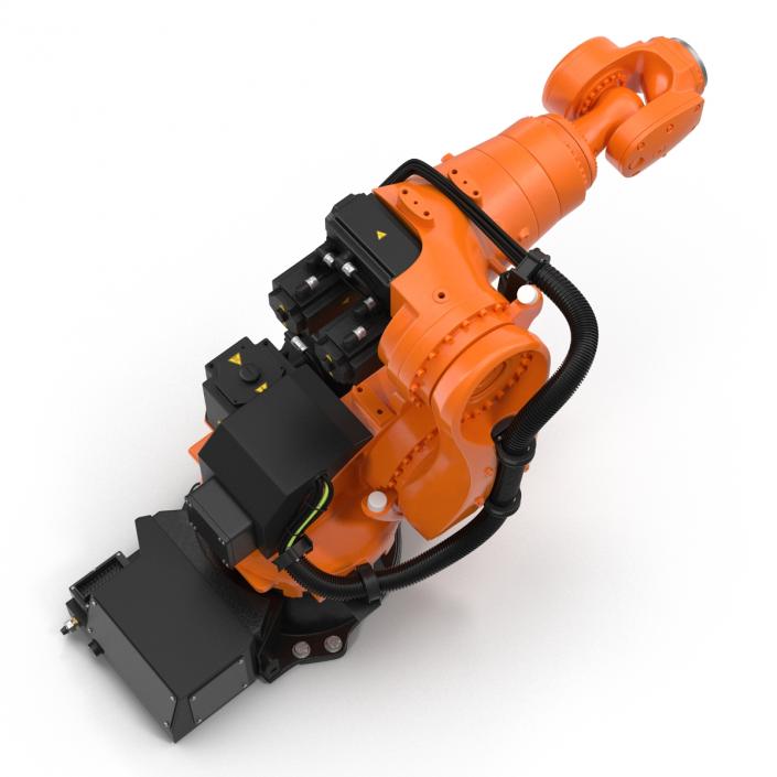 3D Kuka Robot KR QUANTEC Nano