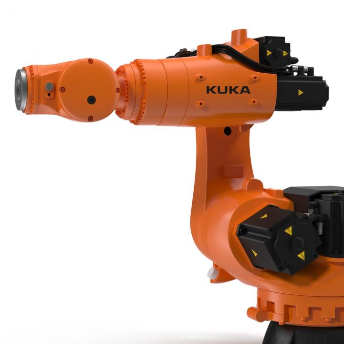 3D Kuka Robot KR QUANTEC Nano