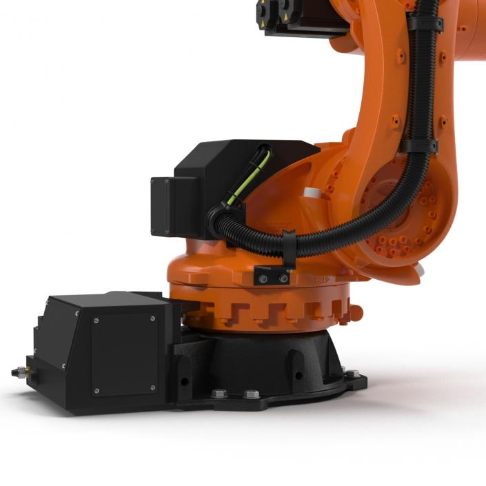 3D Kuka Robot KR QUANTEC Nano