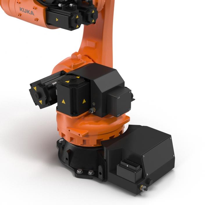 3D Kuka Robot KR QUANTEC Nano