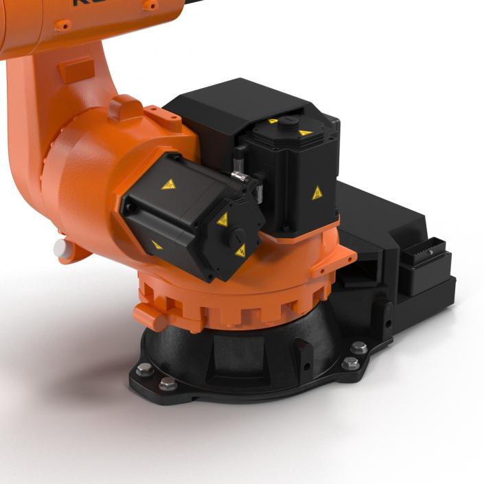 3D Kuka Robot KR QUANTEC Nano