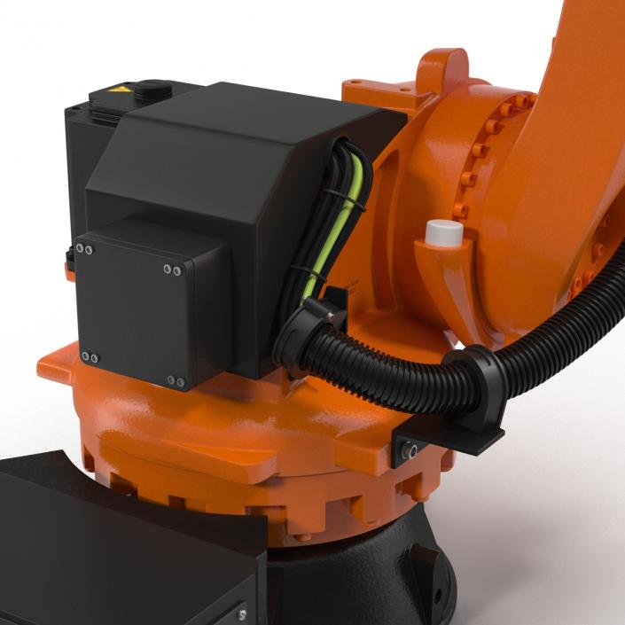 3D Kuka Robot KR QUANTEC Nano