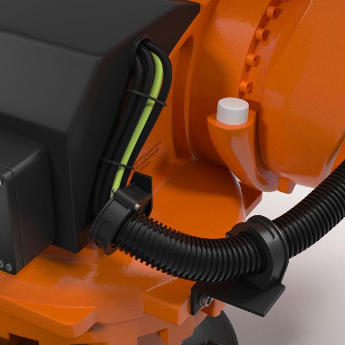 3D Kuka Robot KR QUANTEC Nano