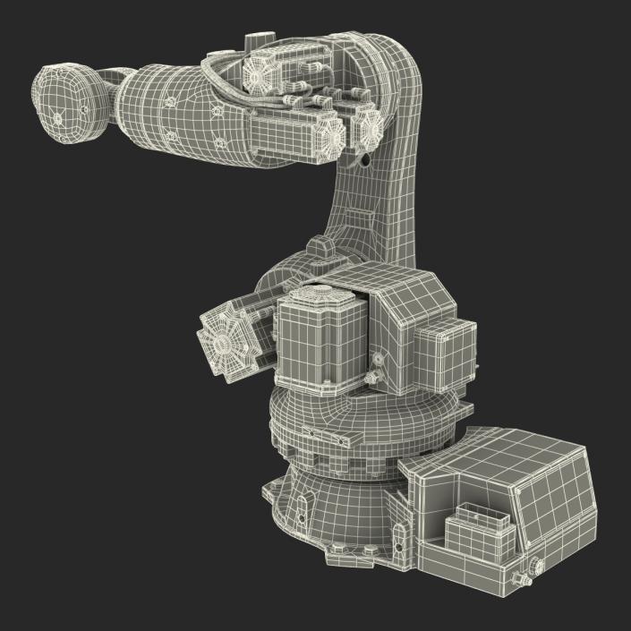 3D Kuka Robot KR QUANTEC Nano