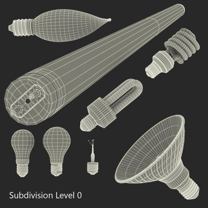 Light Bulbs 3D Models Collection 3 3D model