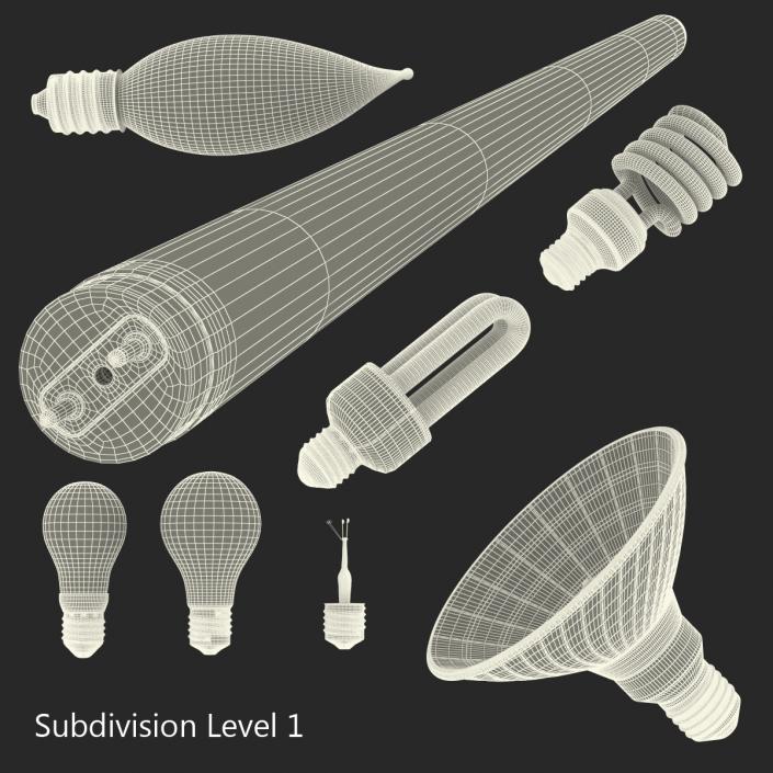 Light Bulbs 3D Models Collection 3 3D model