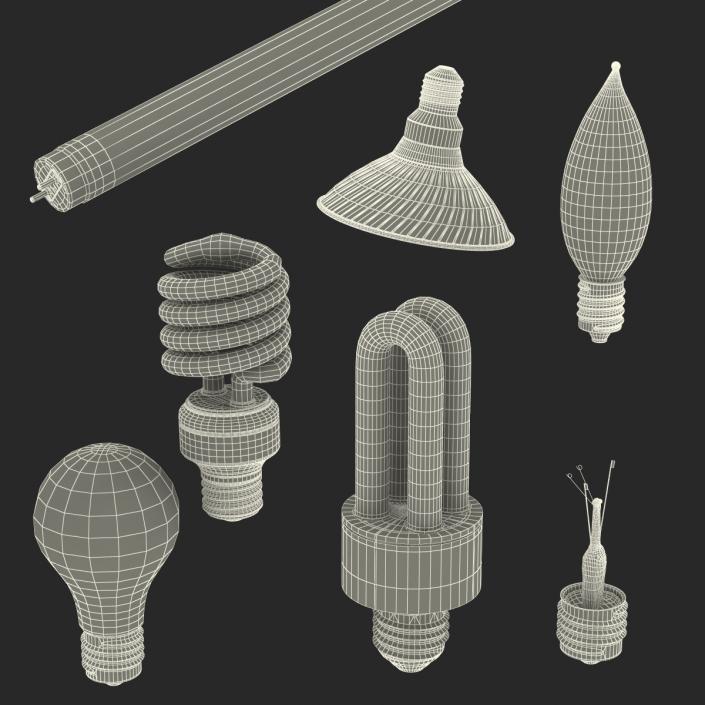 Light Bulbs 3D Models Collection 3 3D model