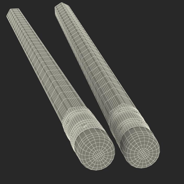 3D Unsharpened Pencil model