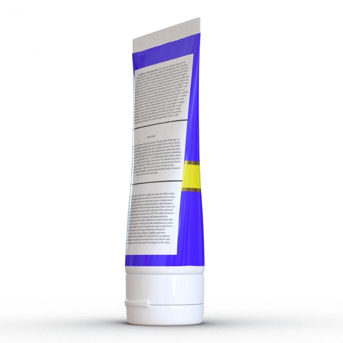 Sunscreen Tube Generic 2 3D model