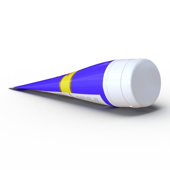 Sunscreen Tube Generic 2 3D model