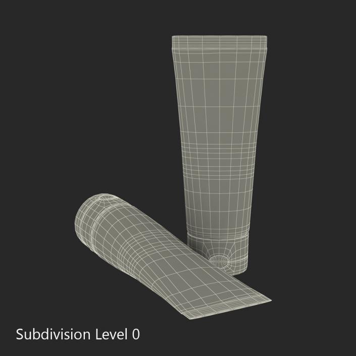 Sunscreen Tube Generic 2 3D model