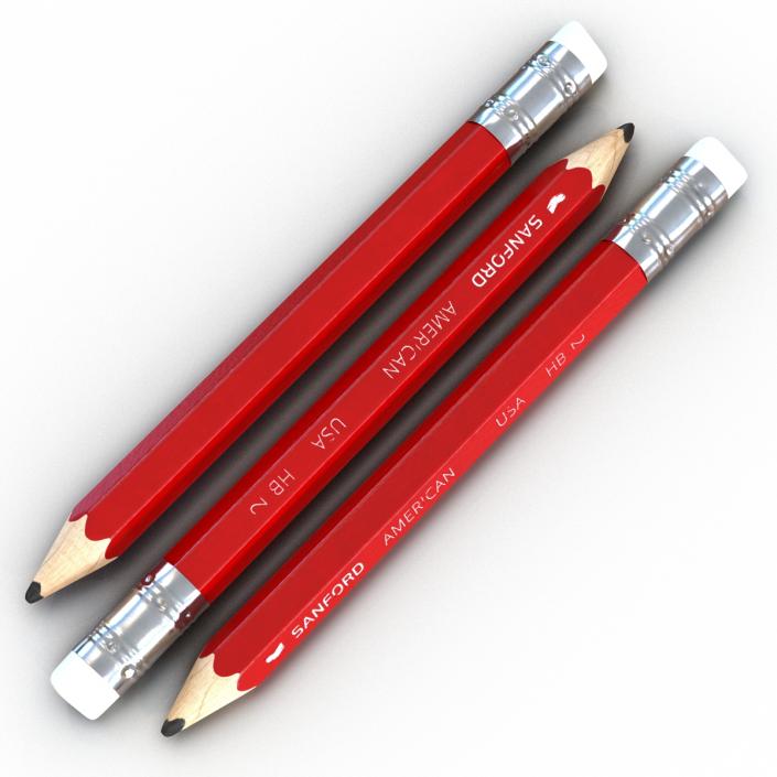 Short Pencil 3D