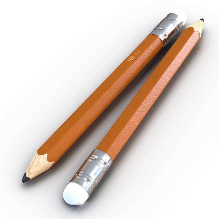 3D model Short Pencil Generic