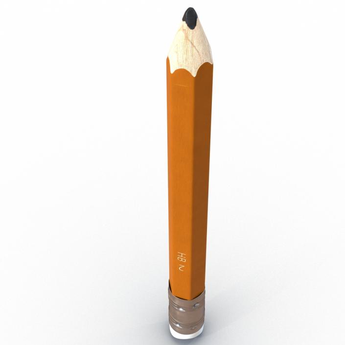 3D model Short Pencil Generic