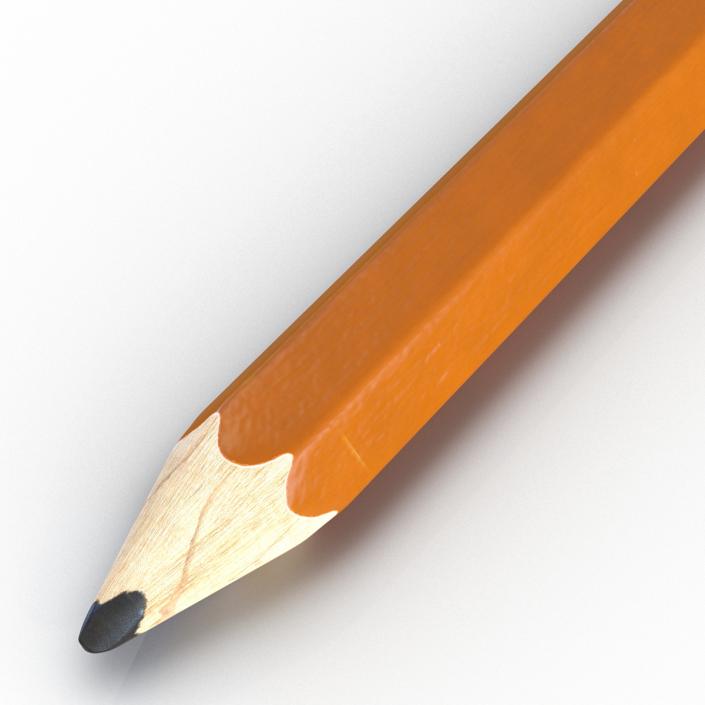 3D model Short Pencil Generic