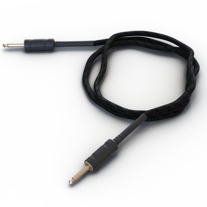 Guitar Cable 2 3D model