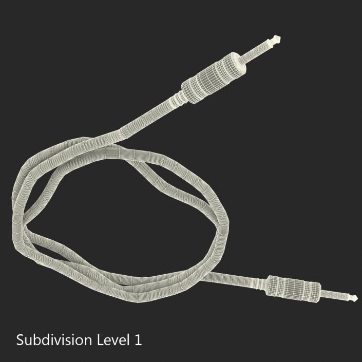 Guitar Cable 2 3D model