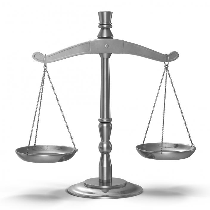 3D model Law Scales