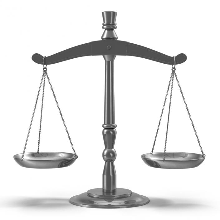 3D model Law Scales