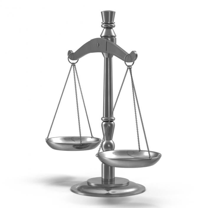 3D model Law Scales