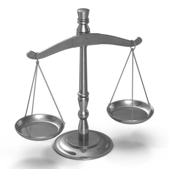 3D model Law Scales