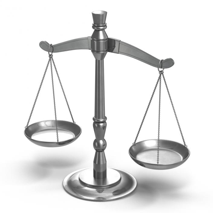 3D model Law Scales