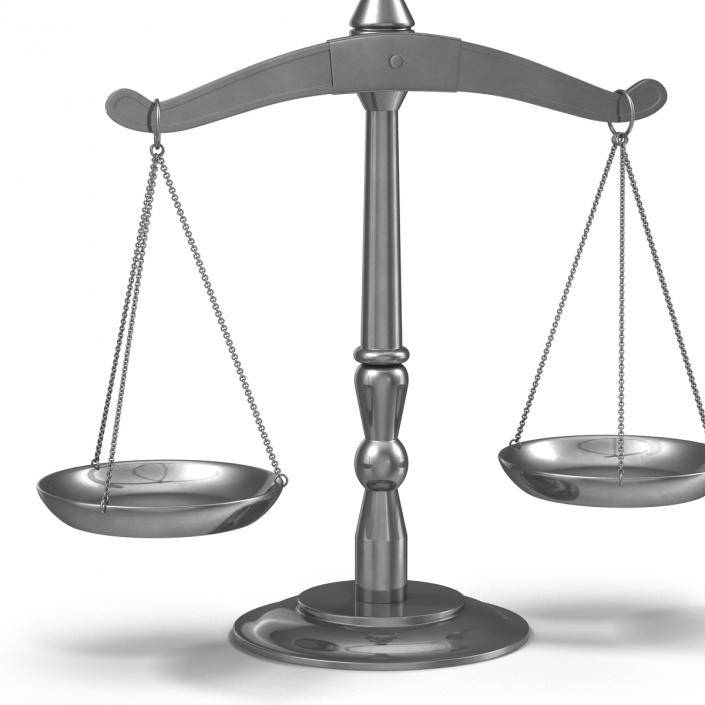 3D model Law Scales