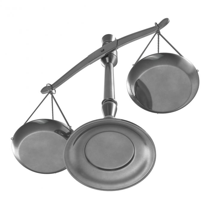 3D model Law Scales