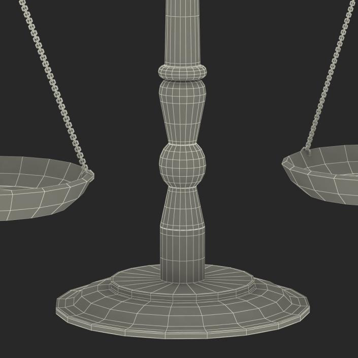 3D model Law Scales