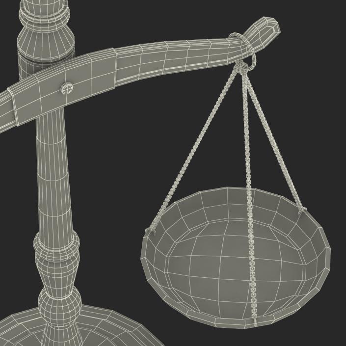 3D model Law Scales