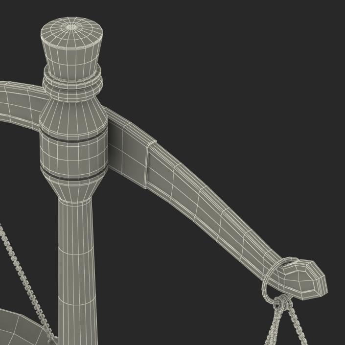 3D model Law Scales